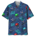 Hawaiian Shirt / Adults / S Hockey Tropical Hawaiian Shirt