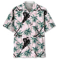 Hawaiian Shirt / Adults / S Hockey Tropical Pink Hawaiian Shirt