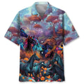 Hawaiian Shirt / Adults / S Horse Colorful Hawaiian Shirt