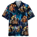 Hawaiian Shirt / Adults / S Horse Racing Thunder Hawaiian Shirt