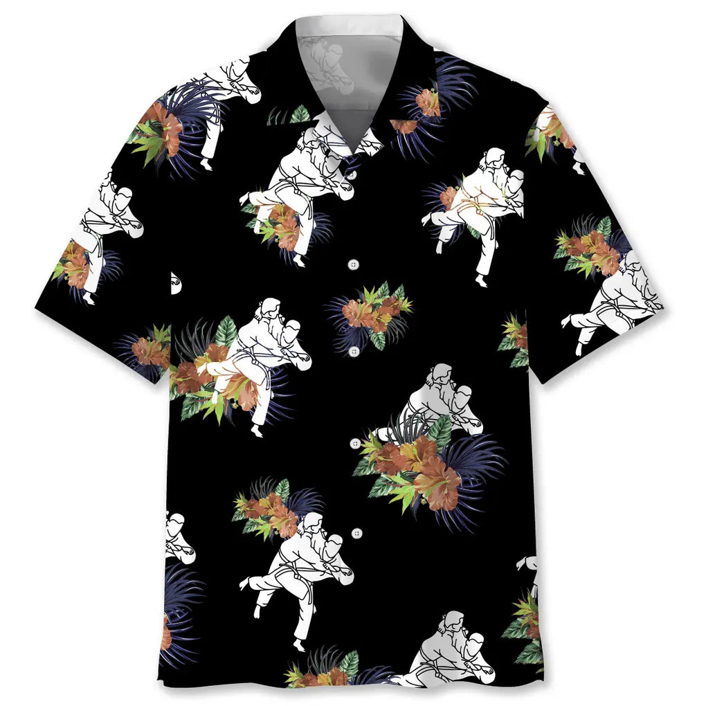 Hawaiian Shirt / Adults / S Judo Hawaiian Nature Hawaiian Shirt