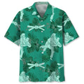 Hawaiian Shirt / Adults / S Judo Kelly Green Hawaiian Shirt