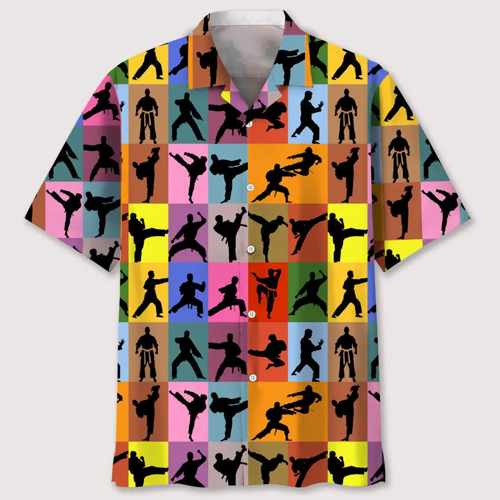 Hawaiian Shirt / Adults / S Karate Color Hawaiian Shirt