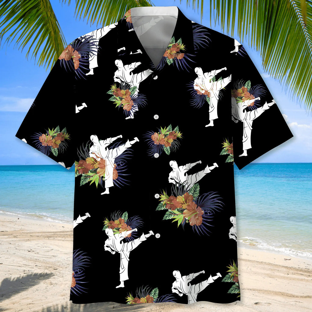 Karate Hawaiian Nature Hawaiian Shirt