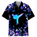 Hawaiian Shirt / Adults / S Karate Hawaiian Nature Hawaiian Shirt