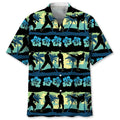 Hawaiian Shirt / Adults / S Karate Nature Beach Hawaiian Shirt