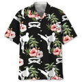 Hawaiian Shirt / Adults / S Karate Nature Flower Hawaiian Shirt