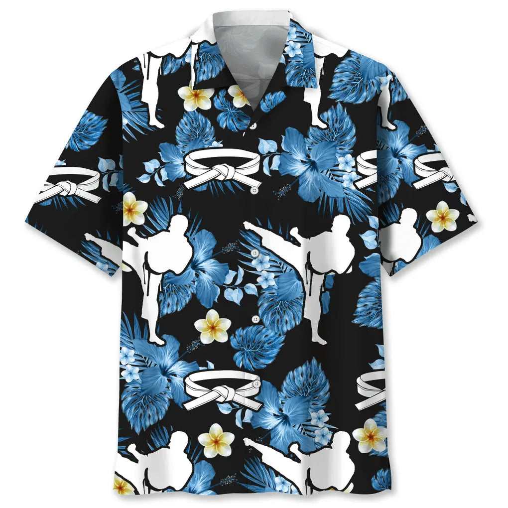 Hawaiian Shirt / Adults / S Karate Nature Hawaiian Shirt