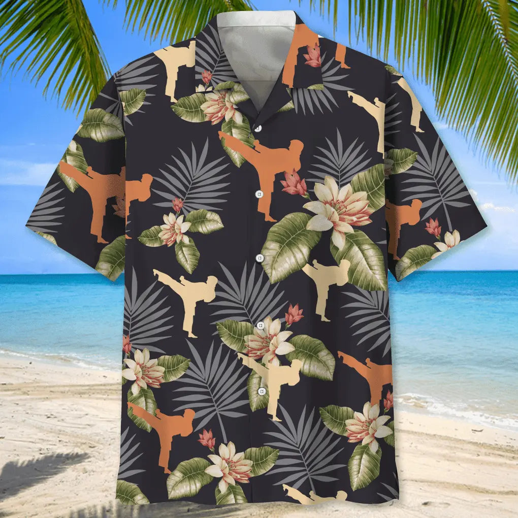 Karate Tropical Hawaiian Shirt