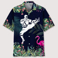 Hawaiian Shirt / Adults / S Karate Tropical Leaf Hawaiian Shirt