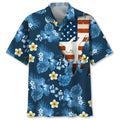 Hawaiian Shirt / Adults / S Karate Usa Tropical Hawaiian Shirt