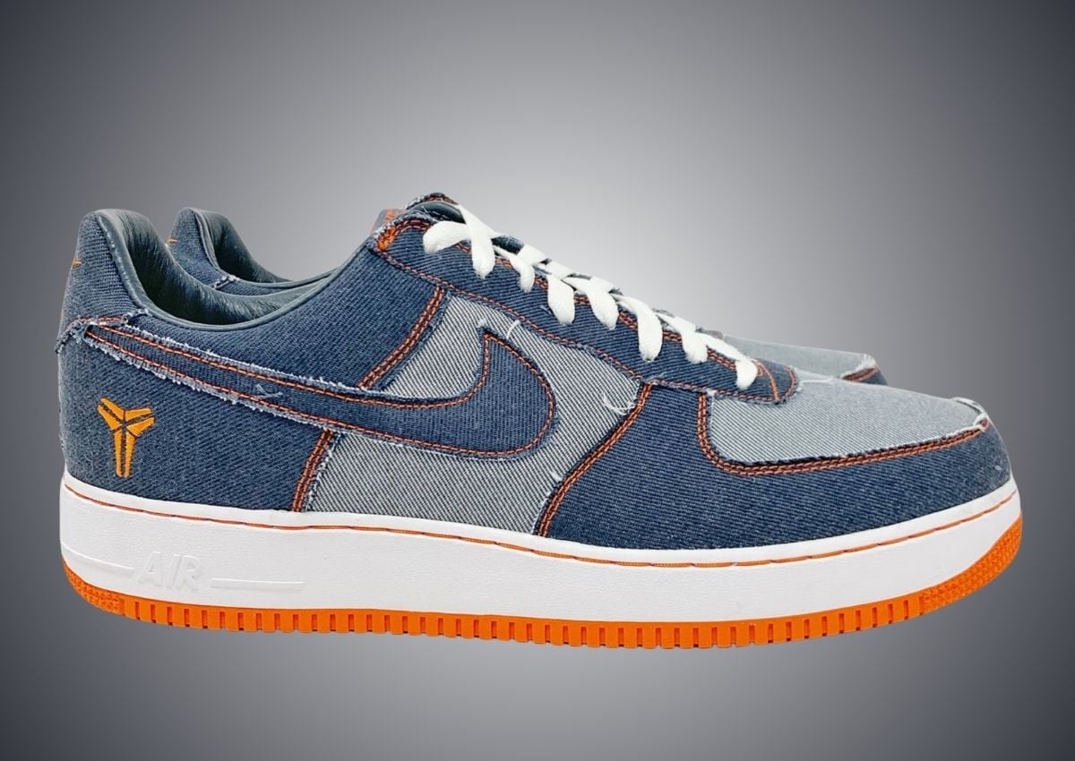 Nike Air Force 1 Low Protro Kobe Bryant Denim Obsidian Safety Orange IM1980-400