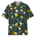 Hawaiian Shirt / Adults / S Lacrosse Beer Hawaiian Shirt