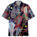 Hawaiian Shirt / Adults / S Lacrosse Color Hawaiian Shirt
