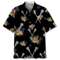 Hawaiian Shirt / Adults / S Lacrosse Hawaiian Nature Hawaiian Shirt