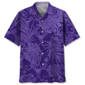 Hawaiian Shirt / Adults / S Lacrosse Purple Hawaiian Shirt