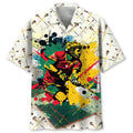 Hawaiian Shirt / Adults / S Lacrosse Watercolor Hawaiian Shirt