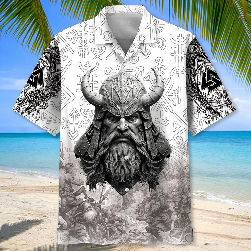 Hawaiian Shirt / Adults / S Legend Viking Hawaiian Shirt