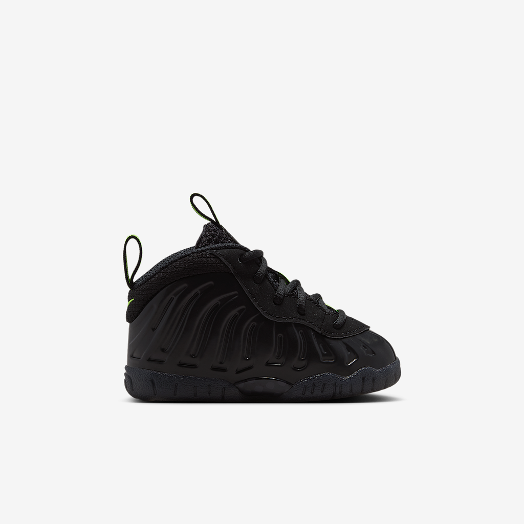 Nike Little Posite Pro Black Voltage Yellow IQ7231-001