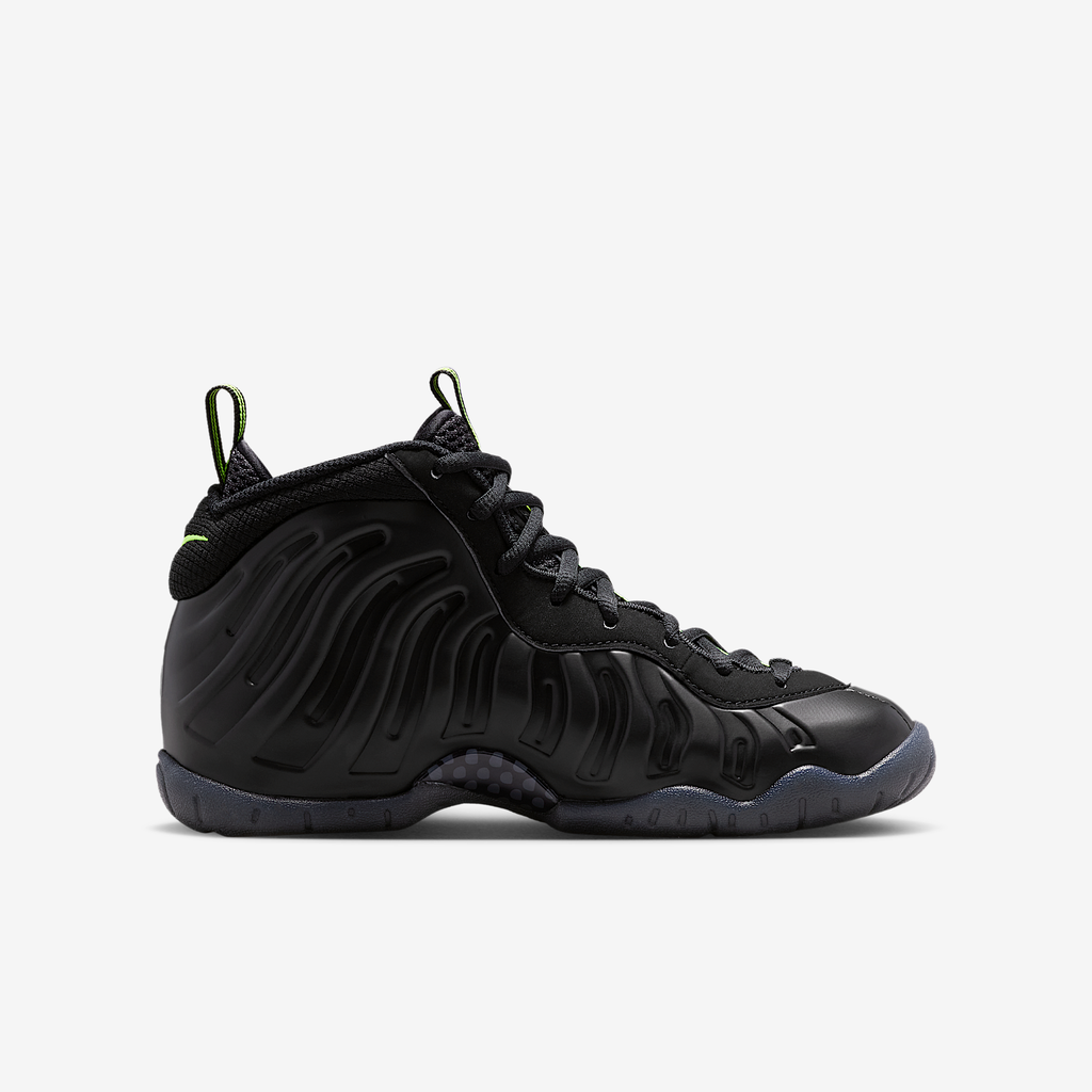 Nike Little Posite Pro Black Voltage Yellow IQ7230-001