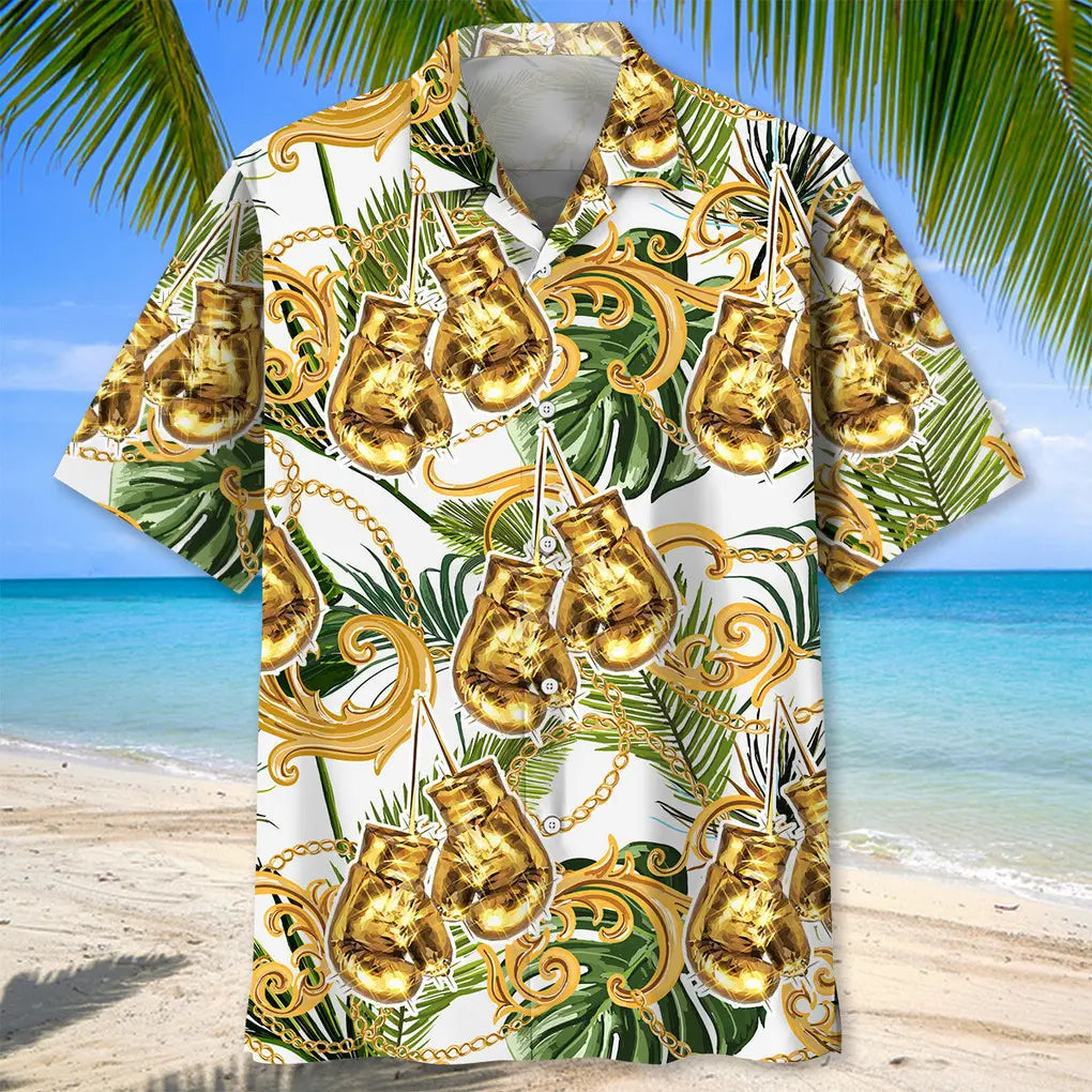 Luxury Tropical Boxing Hawaiian Shirt