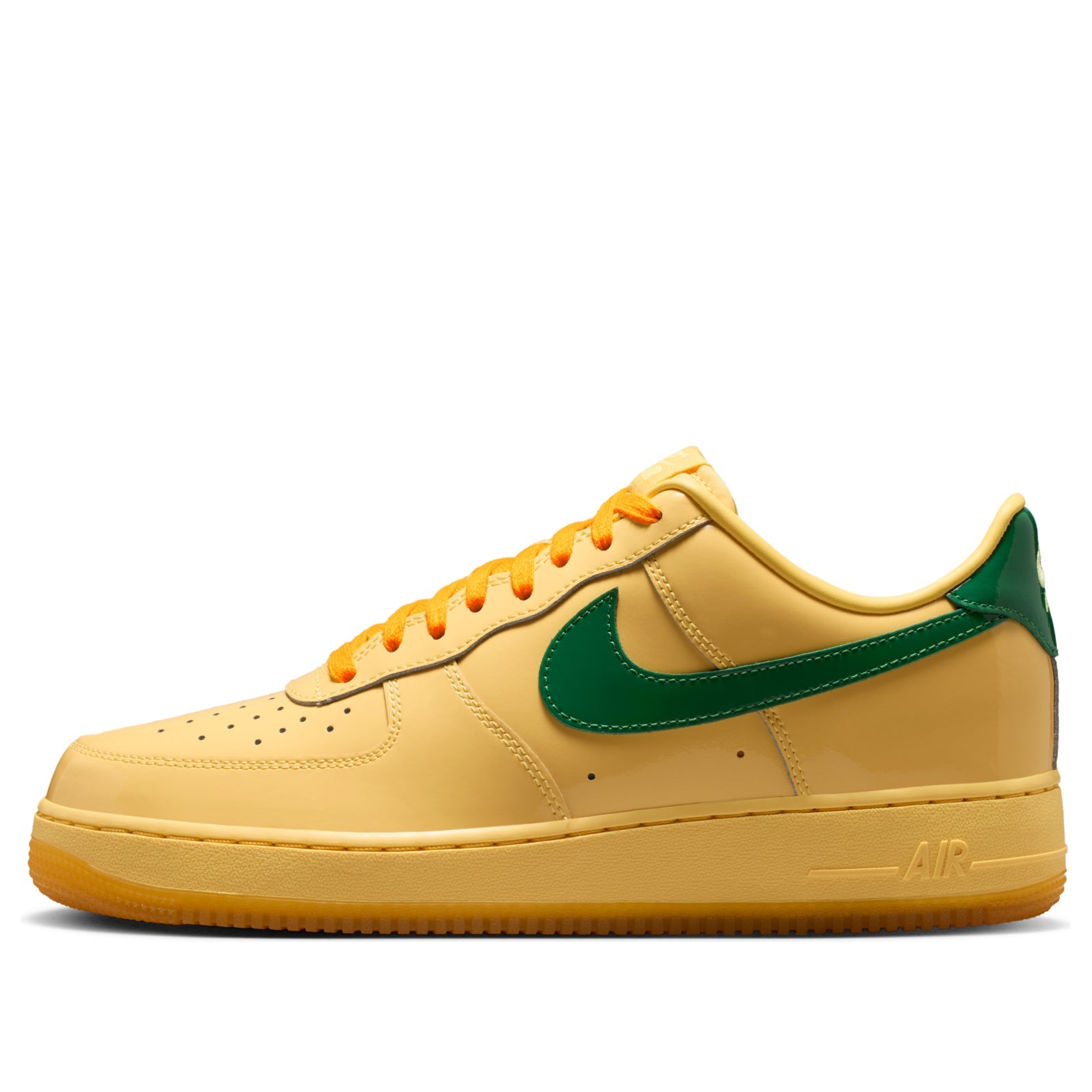 Nike Air Force 1 Low QS Patent Leather Topaz Gold IO4489-700 - LegendifyNow