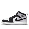 Jordan 1 Mid SE Diamond (PS) Preschool Sneakers - White/Multicolor/Black - DN4323-100