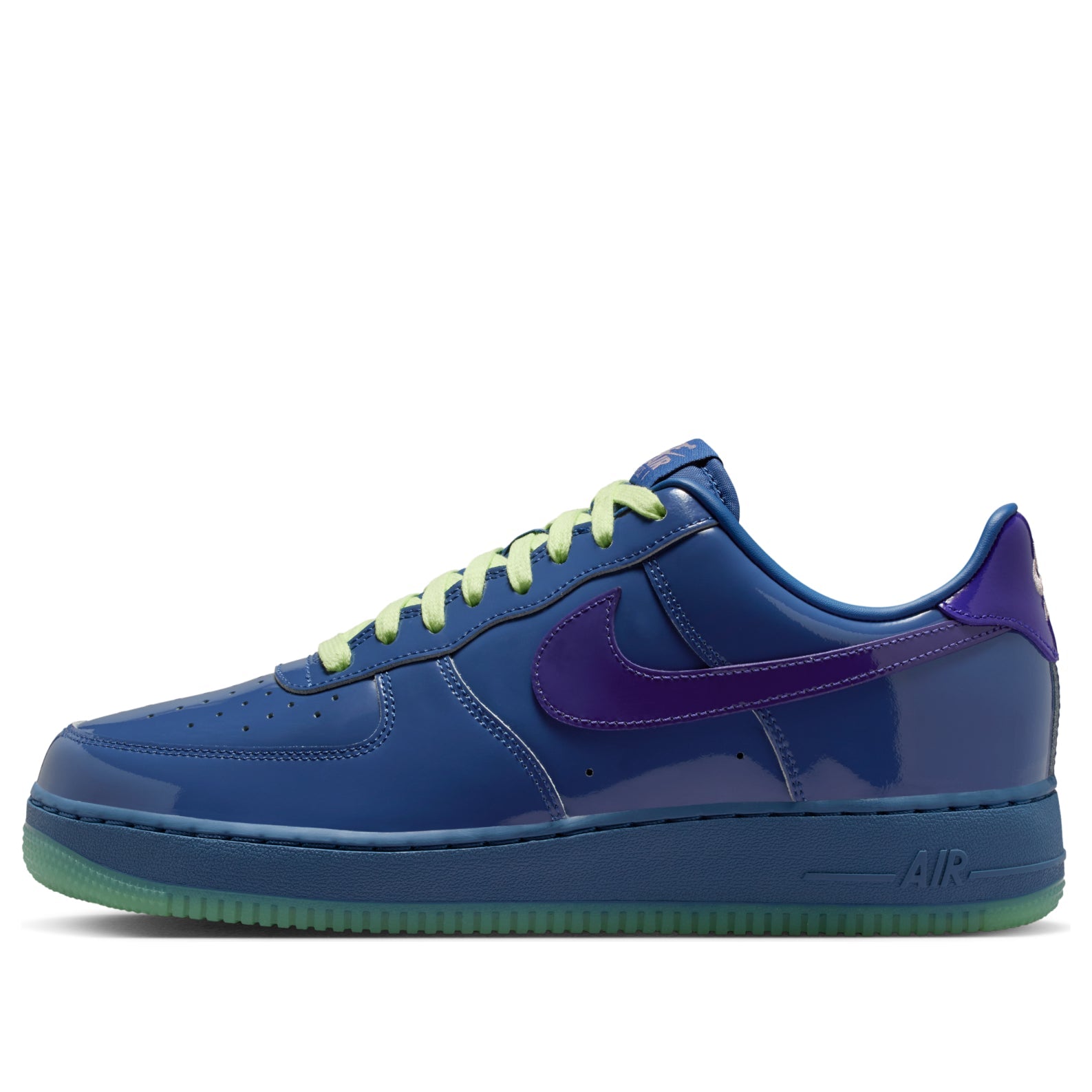 Nike Air Force 1 Low QS Patent Leather Mystic Navy IO4489-400 - LegendifyNow