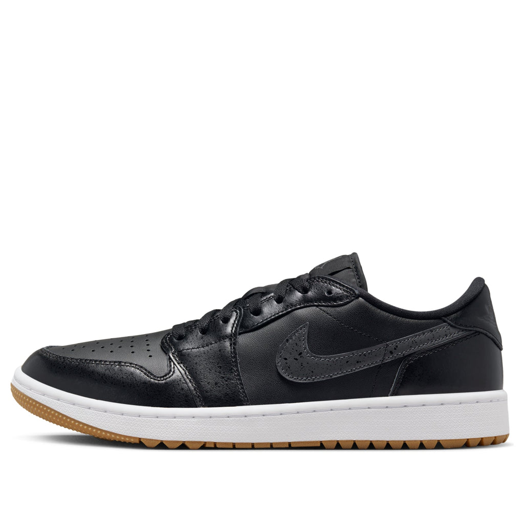 Jordan 1 Retro Low Golf Shoes Black Gum DD9315-005