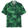 Hawaiian Shirt / Adults / S motocross green coconut hawaiian shirt