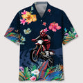 Hawaiian Shirt / Adults / S motocross love tropical hawaiian shirt