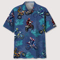 Hawaiian Shirt / Adults / S motocross tropical coconut hawaiian shirt