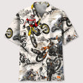 Hawaiian Shirt / Adults / S Motocross Vintage Hawaiian Shirt