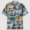 Hawaiian Shirt / Adults / S Motocross Vintage Hawaiian Shirt