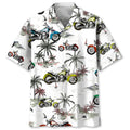 Hawaiian Shirt / Adults / S Motorcycle Coconut Hawaiian Shirt
