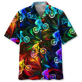Hawaiian Shirt / Adults / S Mountain Bike Color Hawaiian Shirt