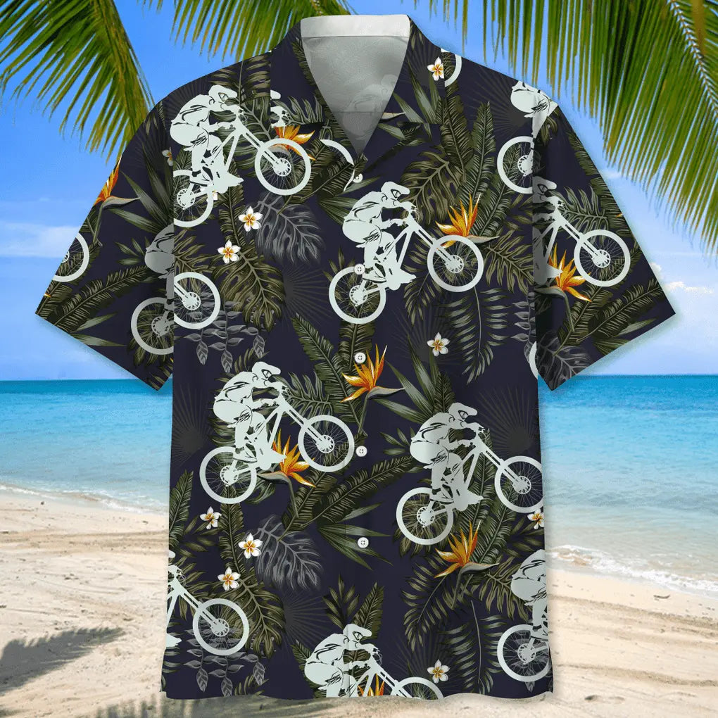 Mountain Bike Hawaiian Nature Hawaiian Shirt