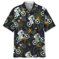 Hawaiian Shirt / Adults / S Mountain Bike Hawaiian Nature Hawaiian Shirt