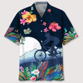 Hawaiian Shirt / Adults / S Mountain Bike Love Tropical Hawaiian Shirt