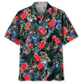 Hawaiian Shirt / Adults / S Mountain Bike Tropical Hawaiian Shirt