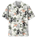 Hawaiian Shirt / Adults / S Mountain Bike Tropical Tree Hawaiian Shirt