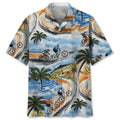 Hawaiian Shirt / Adults / S Mountain Bike Vintage Hawaiian Shirt