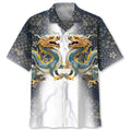 Hawaiian Shirt / Adults / S Mythology Chinese Dragon Hawaiian Shirt
