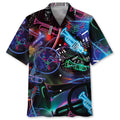 Hawaiian Shirt / Adults / S Neon Style Trumpet Hawaiian Shirt
