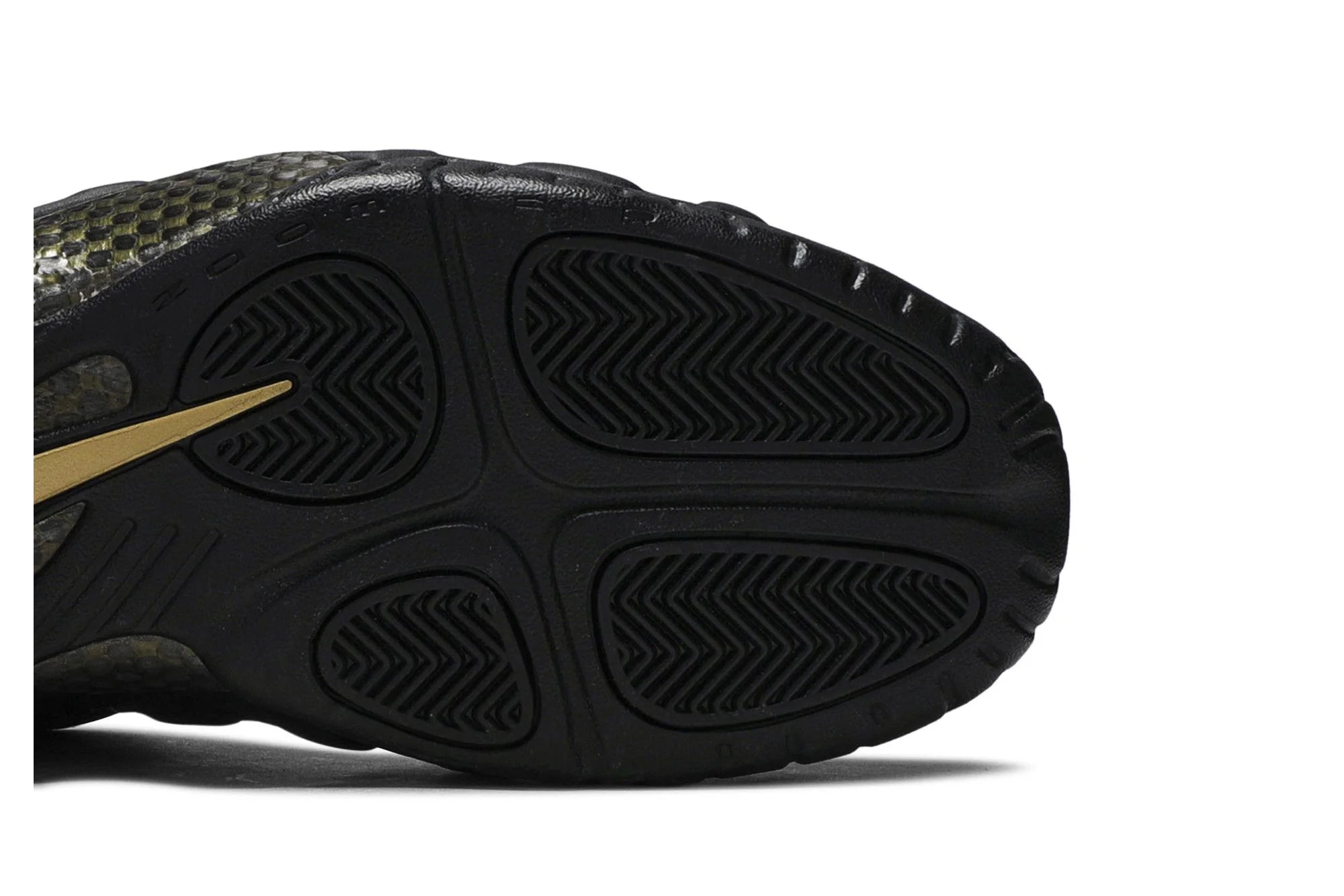 Nike Air Foamposite Pro 'Black Metallic Gold' 624041-009