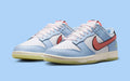 Nike Dunk Low Smiley Swoosh White Hydrogen Blue Crimson IR0609-100