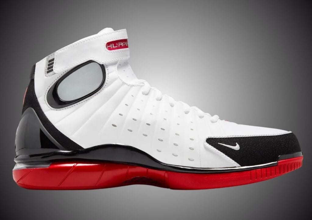 Nike Air Zoom Huarache 2K4 'White Varsity Red' IV3782-100