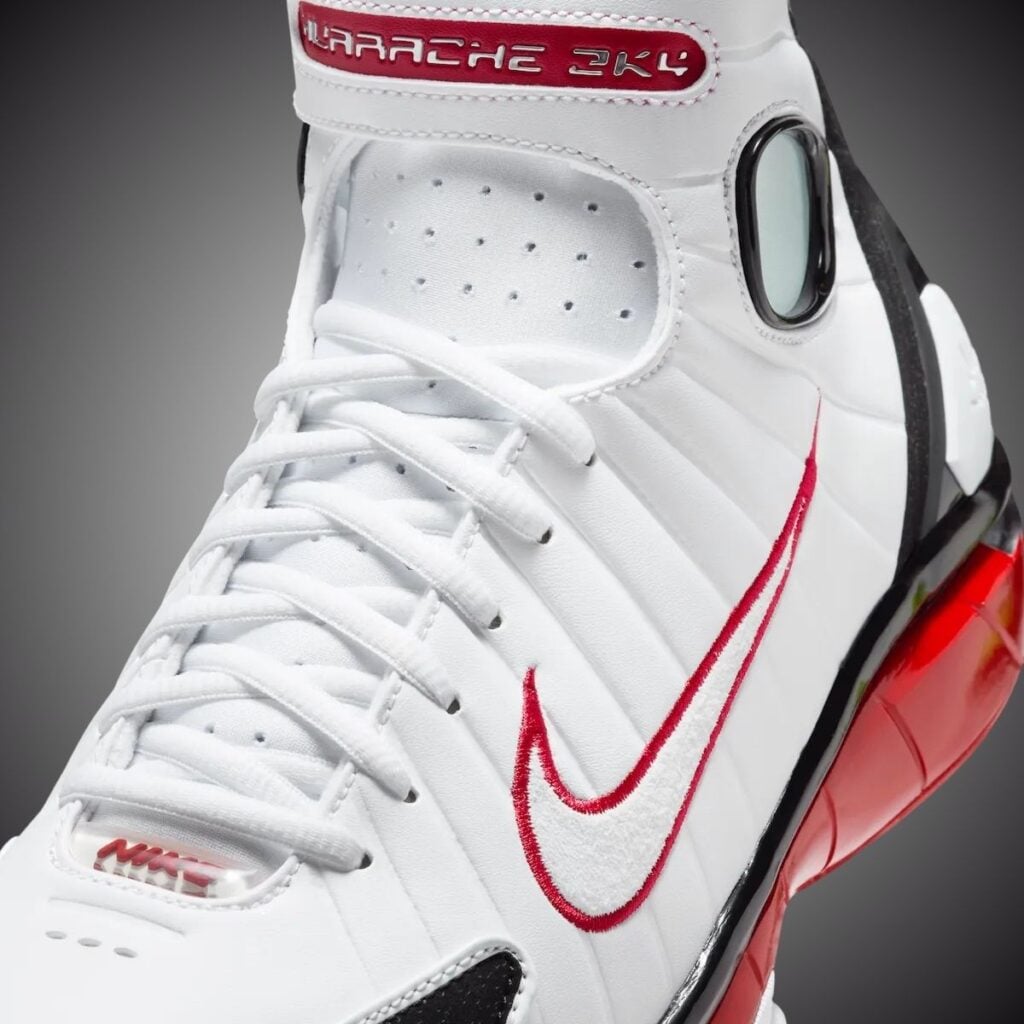 Nike Air Zoom Huarache 2K4 'White Varsity Red' IV3782-100