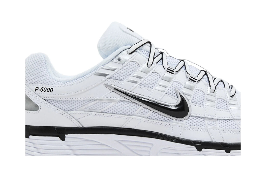 Nike P-6000 'White Metallic Silver Black' CD6404-107