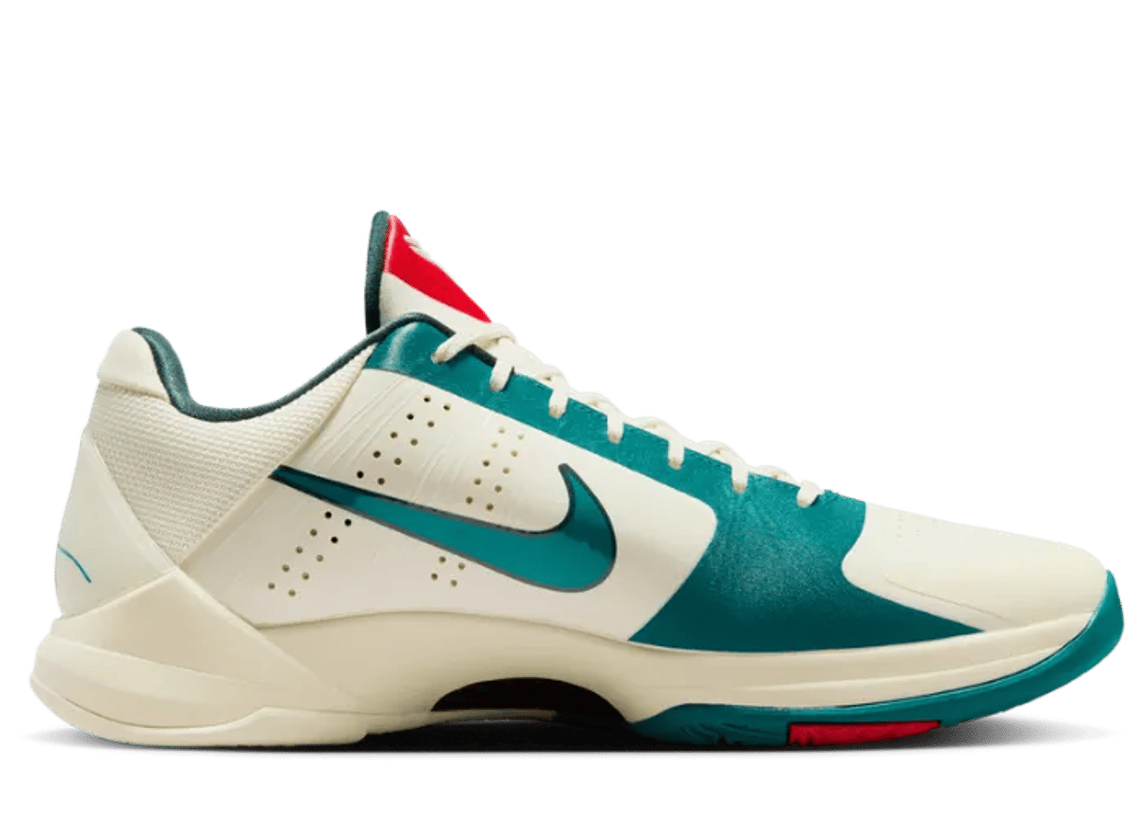 Nike Kobe 5 Protro Caitlin Clark Coconut Milk Spruce IZ1852-100